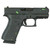 Glock 43X 9mm Luger Pistol 3.41" Barrel 10+1 Rounds (2 Magazines) Multi-Color Paint Splatter Black