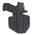 C&G Holsters Covert OWB Holster Black Kydex 4.5 Inch Walther PDP Right Hand