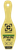 Caldwell Bowling Pin Target AR500 Steel Yellow