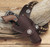 Hunter 1090 Western Crossdraw OWB Holster Right Hand Colt Single Action Army, Ruger New Vaquero 4.75" to 5.5" Leather Antique Brown
