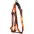 Omnipet Kwik Klip Adjustable Nylon Pet Harness Large Mossy Oak Blaze Orange Camo