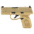 FN Reflex MRD 9mm Luger Pistol 3.3" Barrel 10+1 Round Flat Dark Earth (Optics-Ready Slide)