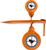Do-All Tree Spinner 2-Stacked Handgun Steel Target