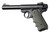 Hogue Ruger Mark IV Rubber Grip OD Green