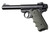 Hogue Ruger Mark IV Rubber Grip OD Green
