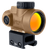 Trijicon MRO SD Miniature Rifle Optic 2 MOA Green Dot with Co-Witness Mount