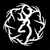 Browning 3922401647 Decal 6 Inch White