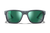 Wiley X AC6OVN17 Ovation Sunglasses Green Mirror Lens Dark Gray Frame