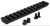 Tacfire MAR103 KeyMod Picatinny Rail 5 Inch Black
