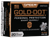 Speer Gold Dot Short Barrel 40 S&W Ammo 180 Grain Bonded Jacketed Hollow Point Box of 20