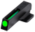 TruGlo TG131AT1Y TFO Sight Set Kahr Arms K/MK/P Green/Tritium/Fiber Optic