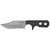 Cold Steel Mini Tac Bowie Fixed Blade Knife 3.625" Bowie 8Cr13MoV Satin Blade Griv-Ex Handle Black