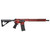 Black Rain Ordnance Spec Plus Semi Automatic Rifle 5.56x45mm NATO 16" Red Barrel Black Frame
