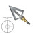 Rock Ridge Outdoors PSD Fixed Blade Broadhead