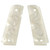 Hogue 1911 Government Grips Polymer White