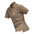 Vertx Coldblack Women's Short Sleeve Polo Tan Small