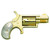 North American Arms Mini Revolver .22 LR 1.13" Barrel 5+1 Round Gold Plated with White Pearl Grips