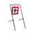 Allen EZ-Aim Hardrock AR500 Spinner Target with Stand 9.5x20 Inches