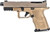 ZEV Technologies OZ9c Elite 9mm Pistol Compact FDE Slide Threaded Barrel