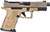 ZEV Technologies OZ9c Elite 9mm Pistol Compact FDE Slide Threaded Barrel
