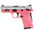 Smith & Wesson M&P 380 Shield EZ 380 ACP Pistol 3.675" Barrel 8+1 Round Satin Slide Pink Frame