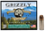 Grizzly Ammo GC9MM1 9mm 115gr Jacketed Hollow Point Box of 20