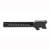 ZEV Technologies Optimized Match Barrel for Glock 17 Gen 1, 2, 3, 4 9mm Luger 4.49" Dimpled Stainless Steel Black DLC
