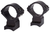 Talley Lightweight 2-Piece Scope Mount 1" Rings Extended Weatherby Vanguard Matte Black Medium