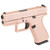 Glock 43X 9mm Pistol 3.41" Barrel 10 Rounds Rose Gold Cerakote (Custom Finish by Skydas)