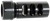 American Precision Firearms G2L5830N Gen 2 Little Bastard Muzzle Brake 5/8"-24 Thread Black Nitride Stainless Steel
