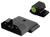 XS Sights SWR033S6G Night Sights Smith & Wesson Green Tritium