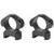 Konus 1" Scope Rings Matte Black Medium