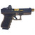 Glock 19 Gen 3 9mm Luger Pistol 4.6" Threaded Barrel 15+1 Round FDE Frame with Burris FastFire II Red Dot (Includes Suppressor-Height Sights)