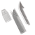 Accusharp 742C Replacement Blades 3.50 Inch Stainless Steel 6 Pack