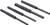 J&E Machine Tech Roll Pin Punch Set