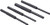 J&E Machine Tech Roll Pin Punch Set