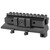 NcStar Tactical Weaver-Style Tri-Rail Mount with Adjustable Side Tabs SKS Matte Black