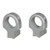DNZ Game Reaper 2-Piece 1" High Silver Scope Rings