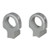 DNZ Game Reaper 2-Piece 1" High Silver Scope Rings