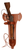 Hunter 1892 OWB Holster Ambidextrous Rossi Ranch Hand, Henry Mare's Leg Lever Action Pistols Leather Chestnut
