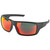 Magpul Apex Shooting Glasses Black Frame Gray/Red Lenses - Image 2