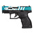 Taurus TX22 Compact 22 LR Pistol 3.6" Barrel 13+1 Round Blue Slide Black Grip