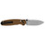 Kershaw Broadside Pocket Knife 3.5" Spear Point D2 Stonewashed Blade G-10 Handle Brown - Image 2 Kershaw Broadside Pocket Knife 3.5" Spear Point D2 Stonewashed Blade G-10 Handle Brown - Image 2