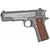 Colt 1911C Government 45 ACP Pistol 5" Barrel 7+1 Round Stainless Steel