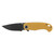 CRKT P.S.D. II (Particle. Seperation. Device.) Folding Knife 3.03" Drop Point AUS-10 Black EDP Blade G-10 Handle Tan - Image 1