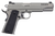 Auto Ordnance 1911 A1 45 ACP Pistol 5" Barrel 7+1 Round Savage Silver Cerakote Slide Black Rubber Grip TruGlo Night Sights