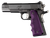 Hogue Grip 45006 Cobblestone Purple Rubber 1911 Government