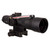 Trijicon ACOG 3x30 Rifle Scope Red Chevron .223/62 Grain Illuminated Black with Mount