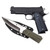 Magnum Research Desert Eagle 1911 45 ACP Pistol 4.33" Barrel 8+1 Round Stainless Steel Slide Black Grip Stainless Steel Frame