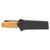 Camillus Swedge Fixed Blade Knife 4.3" Chisel Point 420 Satin Blade ABS Polymer Handle Orange